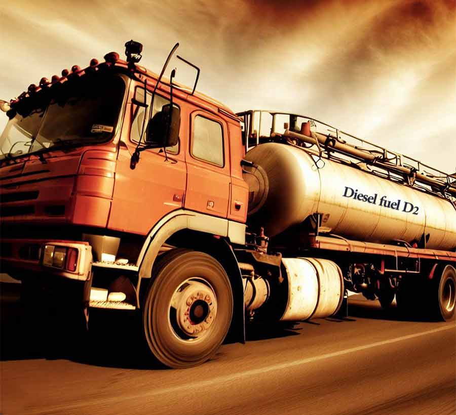 diesel fuel truck d2